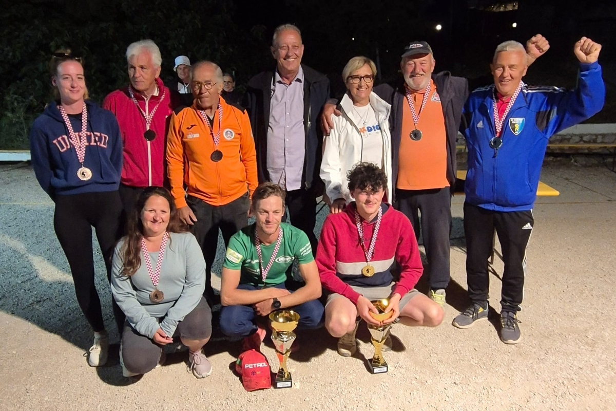 Završen međunarodni petanque turnir u Vodicama: Sloveniji zlato, Hrvatska osvojila srebro i broncu